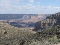 A glimpse of the Grand Canyon